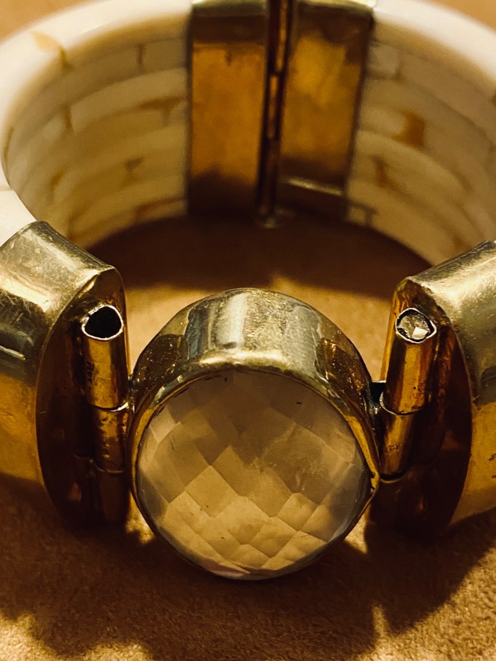 Vintage Bone Cuff Bracelet